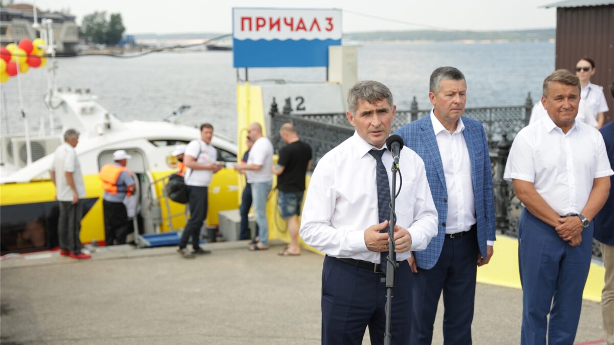 Глава Чувашии: суда на подводных крыльях должны оживить внутренний речной туризм